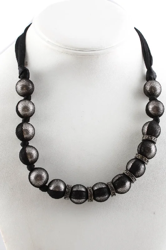 Shop Modern Jewelry Collections With Exclusive Discounts Hurry Before It'S Gone Lanvin Faux Pearl Strand Beaded Mesh Necklace Black Shop Modern Jewelry Collections With Exclusive Discounts Hurry Before It'S Gone Lanvin Faux Pearl Strand Beaded Mesh Necklace Black