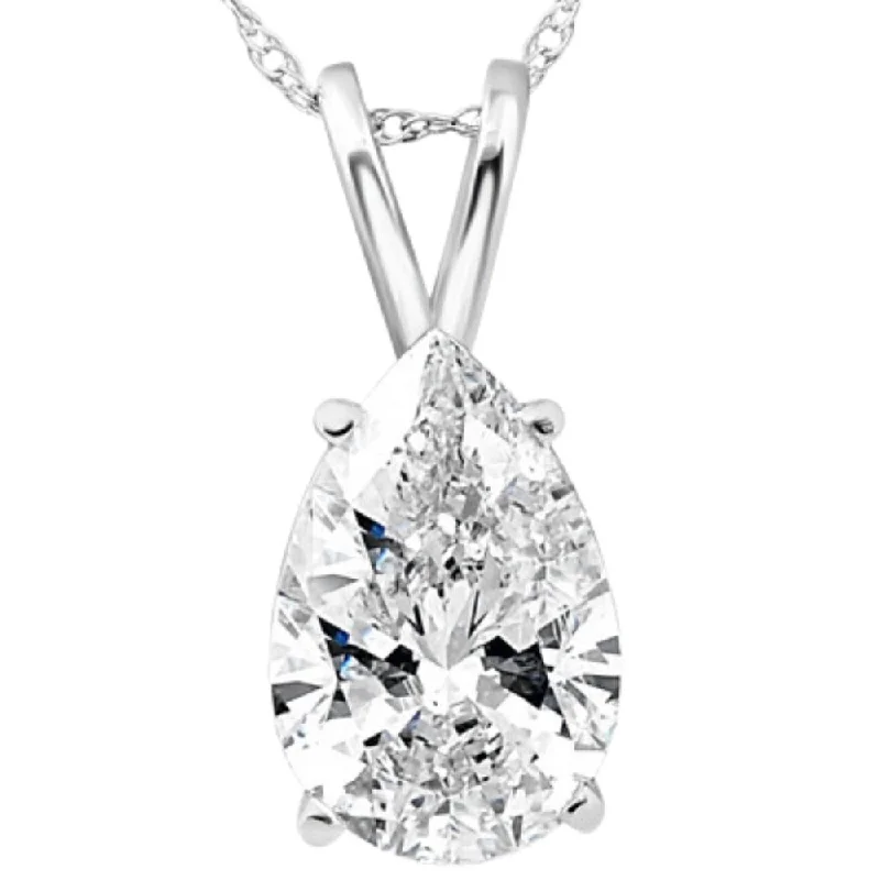 Last Chance To Shop High-End Jewelry At Markdown Prices Top Brand Discounts Certified 2 Ct Pear Shape Lab Grown Diamond Pendant 14k White Gold Necklace Last Chance To Shop High-End Jewelry At Markdown Prices Top Brand Discounts Certified 2 Ct Pear Shape Lab Grown Diamond Pendant 14k White Gold Necklace