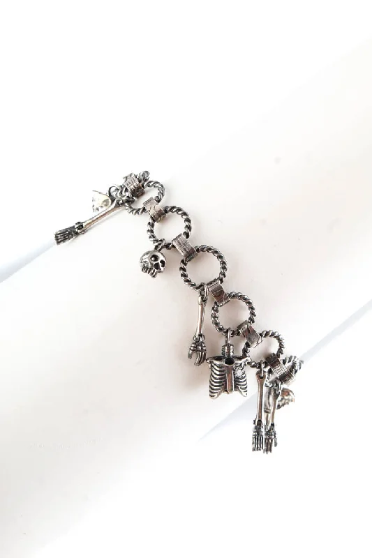 Your Dream Jewelry At Dream Prices – Shop Now Exclusive Deals Online Jasper Recycled Antique Sterling Silver Diamond Skeleton Charm Bracelet Your Dream Jewelry At Dream Prices – Shop Now Exclusive Deals Online Jasper Recycled Antique Sterling Silver Diamond Skeleton Charm Bracelet