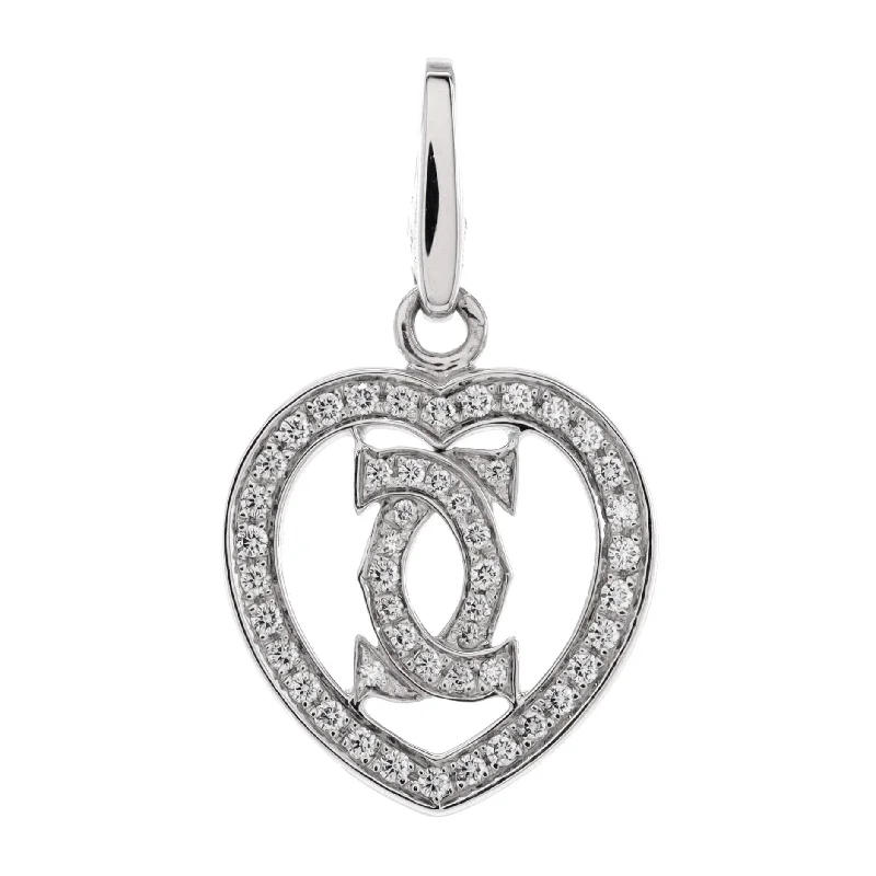 Affordable Elegance – Special Jewelry Sale Now Live Stylish Deals 2C Heart Charm Pendant & Charms 18K White Gold with Diamonds Affordable Elegance – Special Jewelry Sale Now Live Stylish Deals 2C Heart Charm Pendant & Charms 18K White Gold with Diamonds
