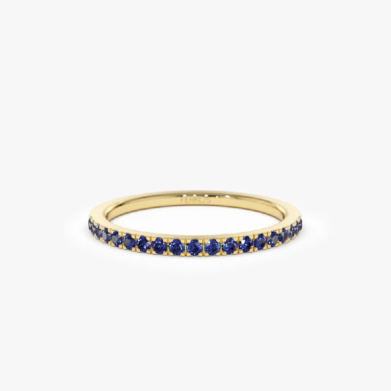 Get The Jewelry You Love At A Price You Love Seasonal Clearance 14k Half Eternity Blue Sapphire Ring Get The Jewelry You Love At A Price You Love Seasonal Clearance 14k Half Eternity Blue Sapphire Ring