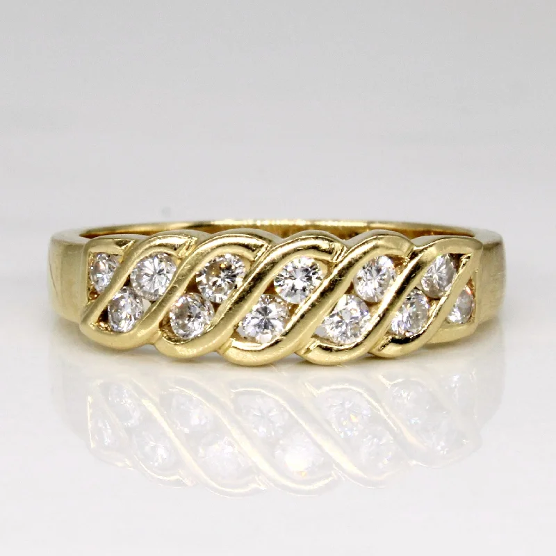 Classic And Modern Jewelry Styles On Sale Diamond Cocktail Ring | 0.34ctw | SZ 6.5 |