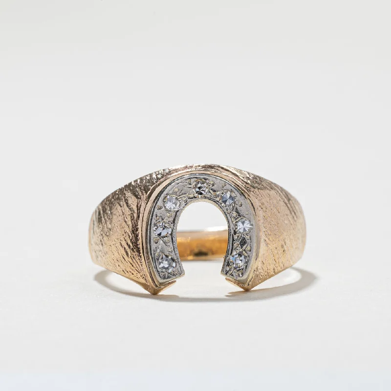 Elegant Jewelry At Unbeatable Offers – Shop Before It's Gone Luxury Fashion Discounts Diamond Horseshoe Gold Ring | 0.11ctw | SZ 9.75 | Elegant Jewelry At Unbeatable Offers – Shop Before It's Gone Luxury Fashion Discounts Diamond Horseshoe Gold Ring | 0.11ctw | SZ 9.75 |
