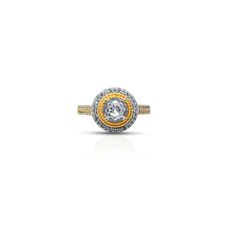Personalized Jewelry Sale – Unique Pieces At Great Prices Modern Fashion Sale Sterling Silver Diamond Style Stone Golden Look Ring for Girls Personalized Jewelry Sale – Unique Pieces At Great Prices Modern Fashion Sale Sterling Silver Diamond Style Stone Golden Look Ring for Girls