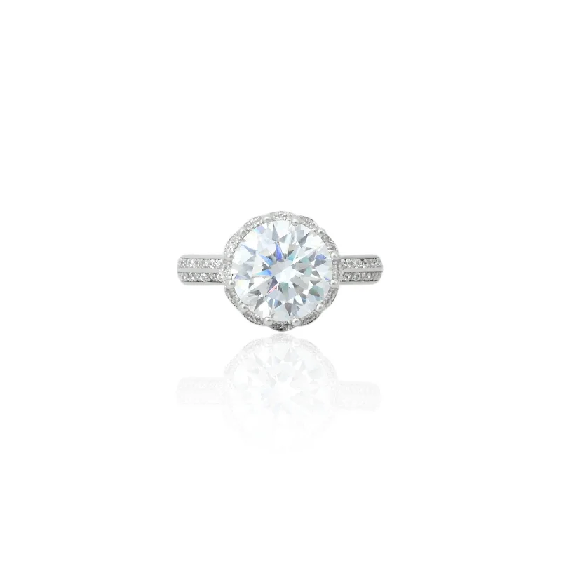 Elevate Your Jewelry Collection With Limited-Time Savings Fashionable Comfort Promotions Sterling Silver Halo-Style Cubic Zirconia Women's Ring Elevate Your Jewelry Collection With Limited-Time Savings Fashionable Comfort Promotions Sterling Silver Halo-Style Cubic Zirconia Women's Ring
