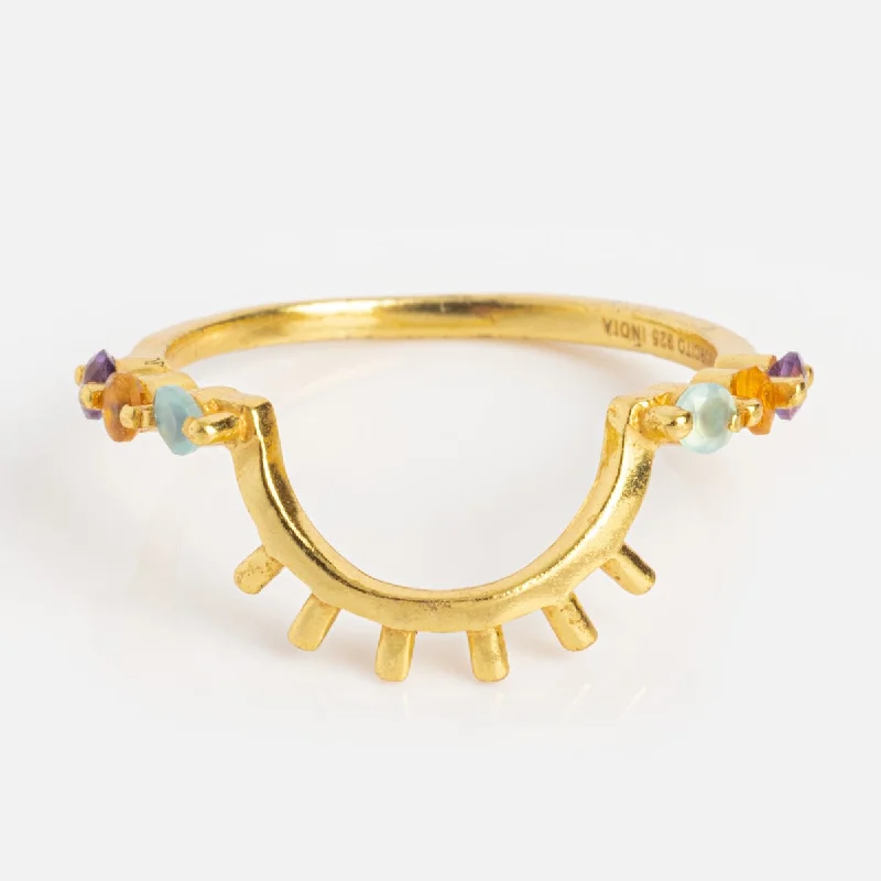 Seasonal Jewelry Deals – Elevate Your Style Edgy Fashion Deals Sunbeam Ring