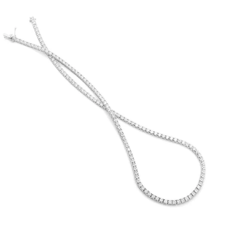 Huge Savings On Premium Jewelry Styles Stylish Deals 7.00ct Diamond Line Necklace