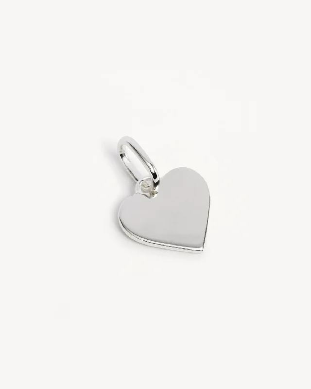 Buy More, Save More On Stunning Jewelry Pieces Romantic Fashion Discounts Sterling Silver Engravable Heart Pendant Buy More, Save More On Stunning Jewelry Pieces Romantic Fashion Discounts Sterling Silver Engravable Heart Pendant
