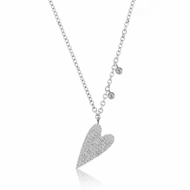 Sparkle On A Budget – Fine Jewelry For Less Cool Prices Heart charm necklace
