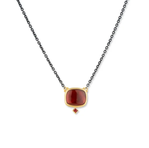 Once-A-Year Jewelry Sale – Grab Your Favorites Now Retro Style Promotions Lika Behar Garnet & Mother of Pearl Doublet Pendant Necklace Once-A-Year Jewelry Sale – Grab Your Favorites Now Retro Style Promotions Lika Behar Garnet & Mother of Pearl Doublet Pendant Necklace