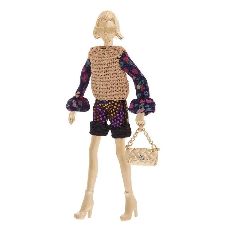 Luxury Meets Affordability – Jewelry Sale Live Now Vintage Style Deals Poupee in Shorts with Sweater Vest and Purse Luxury Meets Affordability – Jewelry Sale Live Now Vintage Style Deals Poupee in Shorts with Sweater Vest and Purse