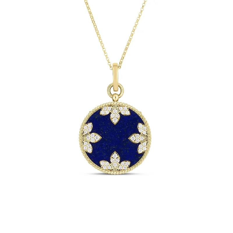 Best Jewelry Deals – Premium Quality At Exclusive Discounts Premium Style Roberto Coin Diamond & Lapis Medallion Necklace Best Jewelry Deals – Premium Quality At Exclusive Discounts Premium Style Roberto Coin Diamond & Lapis Medallion Necklace