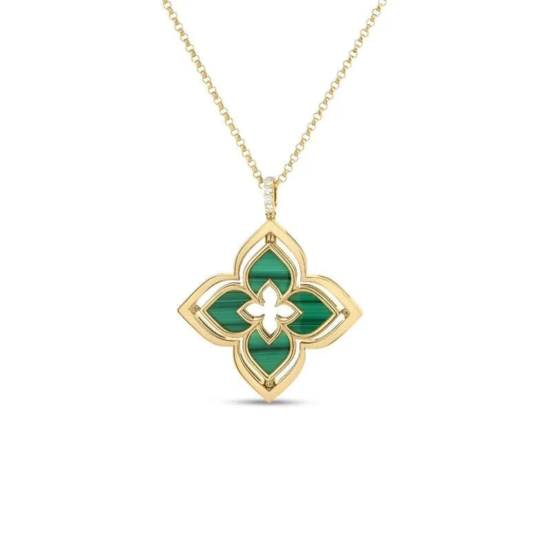 Shine In Style – Shop Jewelry Discounts Today Affordable Luxury Fashion Roberto Coin Venetian Princess Pirouette Diamond & Malachite Necklace Shine In Style – Shop Jewelry Discounts Today Affordable Luxury Fashion Roberto Coin Venetian Princess Pirouette Diamond & Malachite Necklace