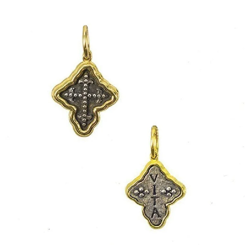 Clearance Sale On High-End Jewelry Collections Playful Fashion Offers Tiny Baby Latin Cross "Life" Clearance Sale On High-End Jewelry Collections Playful Fashion Offers Tiny Baby Latin Cross "Life"