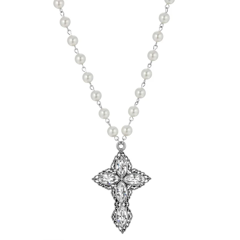 Pewter and Crystal Clear
