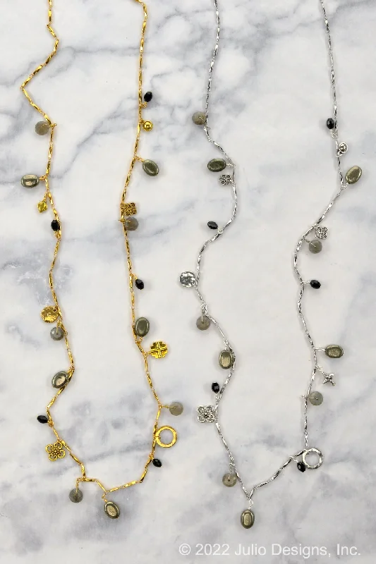 Discounted Luxury Jewelry – Shine Without The Splurge Celebes Long Dangle Detail Necklace