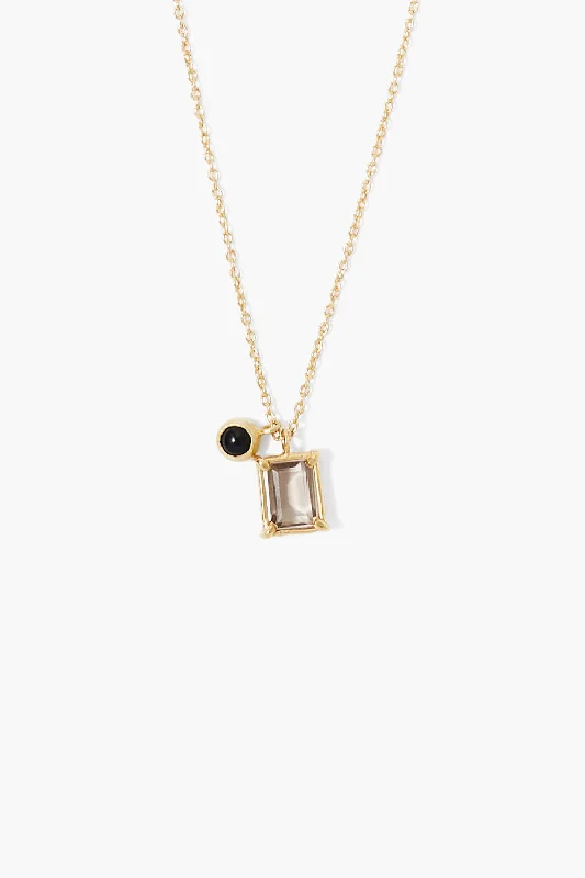 Flash Sale On Exquisite Jewelry – Don't Miss Out Delilah Pendant Necklace Quartz Mix