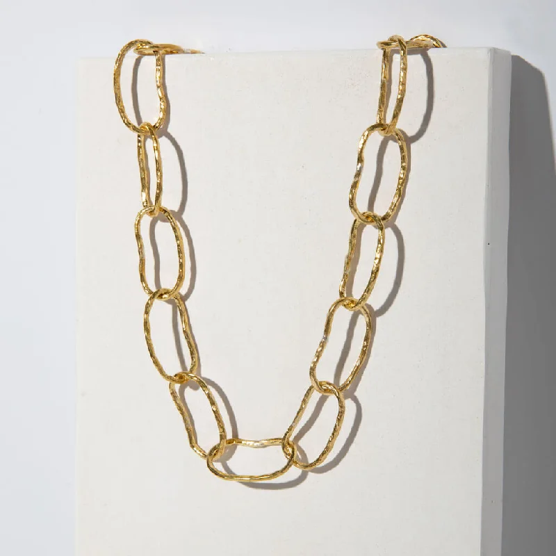 The Perfect Accessory For Less – Jewelry Sale Live Pool Link Statement Necklace - Brass The Perfect Accessory For Less – Jewelry Sale Live Pool Link Statement Necklace - Brass