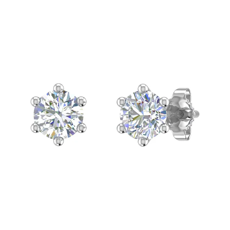 Exclusive Gemstone Jewelry Markdowns – Shop Now Flash Sale 0.60 Carat 6-Prong Diamond Stud Earrings in Gold - IGI Certified Exclusive Gemstone Jewelry Markdowns – Shop Now Flash Sale 0.60 Carat 6-Prong Diamond Stud Earrings in Gold - IGI Certified
