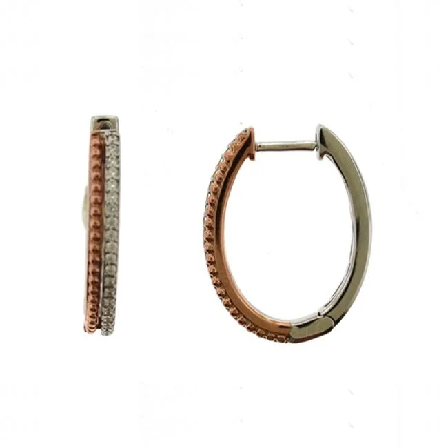 Buy More, Save More On Stunning Jewelry Pieces Dive Into Trendy Styles 1/4 CTW Diamond Hoop Earrings in Sterling Silver