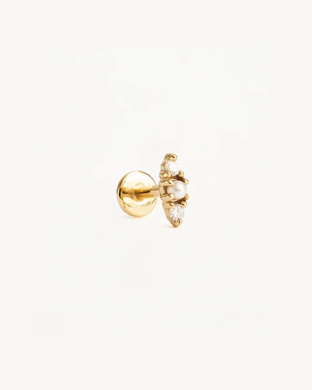 Luxury Meets Affordability – Jewelry Sale Live Now Latest Trends 14k Solid Gold Diamond Angelic Cartilage Flatback Earring Luxury Meets Affordability – Jewelry Sale Live Now Latest Trends 14k Solid Gold Diamond Angelic Cartilage Flatback Earring
