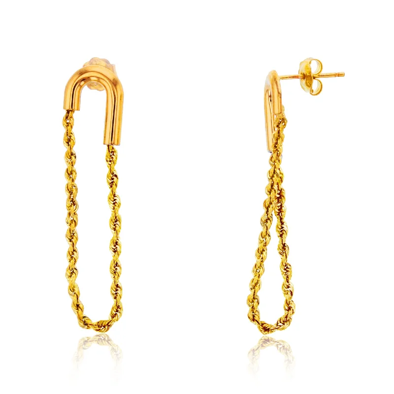 Buy More, Save More – Special Jewelry Discounts Feminine Style Promotions 14KT Yellow Gold 9X40MM Twisted Rope Dangle Earrings Buy More, Save More – Special Jewelry Discounts Feminine Style Promotions 14KT Yellow Gold 9X40MM Twisted Rope Dangle Earrings