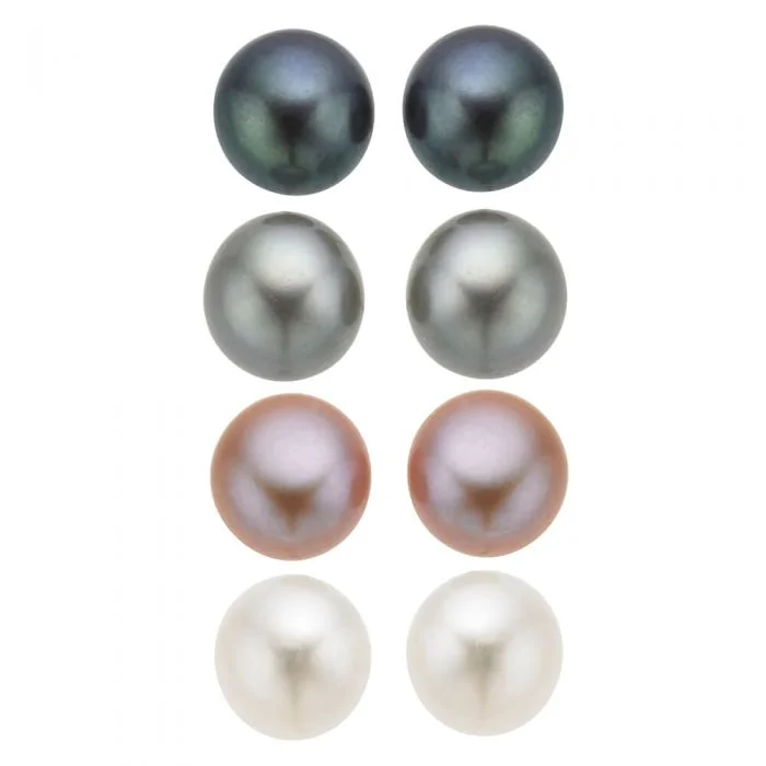 Once-A-Year Jewelry Sale – Grab Your Favorites Now Relaxed Style Mixed Colour Freshwater Pink White Grey Pearl Earring Stud Set Once-A-Year Jewelry Sale – Grab Your Favorites Now Relaxed Style Mixed Colour Freshwater Pink White Grey Pearl Earring Stud Set