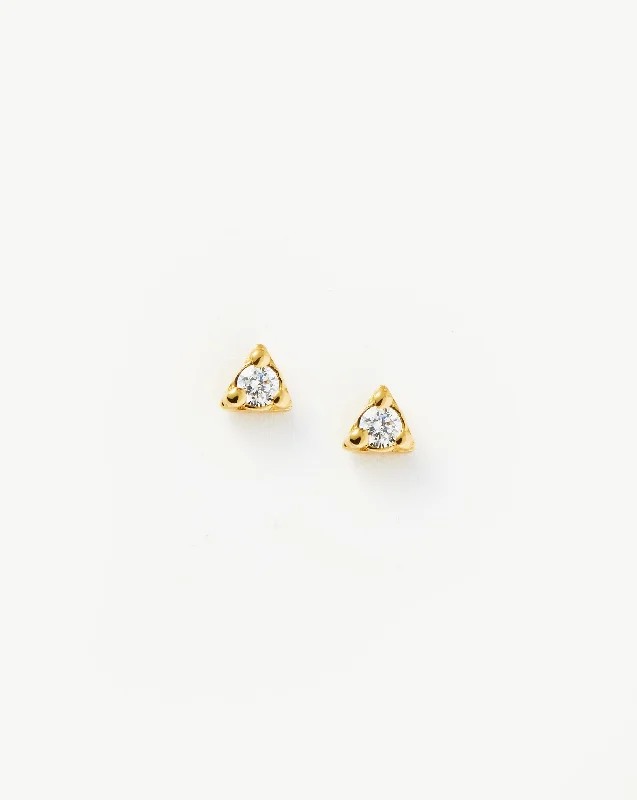 Personalized Jewelry At Special Discount Rates Step Ahead, Lead The Trend Prism Stud Earrings Personalized Jewelry At Special Discount Rates Step Ahead, Lead The Trend Prism Stud Earrings
