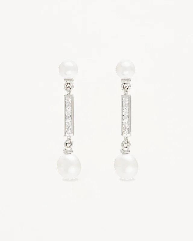 Huge Savings On Premium Jewelry Styles Seasonal Fashion Sterling Silver Breathe Pearl Drop Earrings Huge Savings On Premium Jewelry Styles Seasonal Fashion Sterling Silver Breathe Pearl Drop Earrings