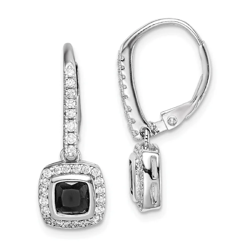 Elegant Jewelry Pieces At Unbelievable Prices Inspired By You, Designed For You Sterling Silver Cubic Zirconia Drop & Dangle Leverback Earrings Elegant Jewelry Pieces At Unbelievable Prices Inspired By You, Designed For You Sterling Silver Cubic Zirconia Drop & Dangle Leverback Earrings
