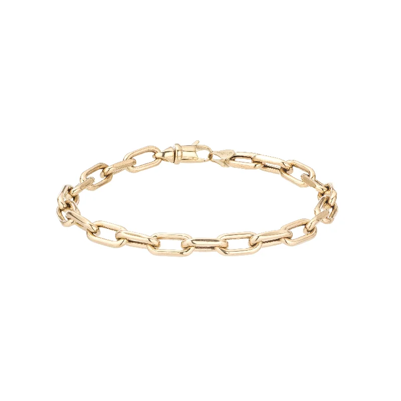 Grab Your Favorite Jewelry At The Lowest Prices 5.3mm Italian Chain Link Bracelet