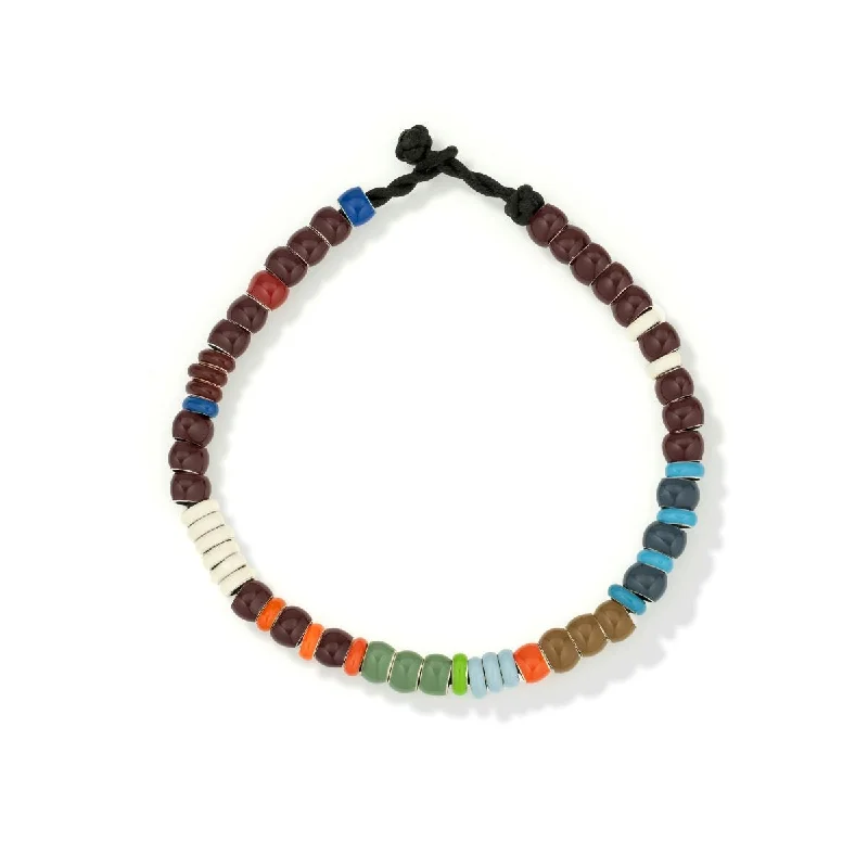 Limited-Time Jewelry Sale – Don't Miss These Deals Bead Party Men's Maroon Multi Enamel Bracelet Limited-Time Jewelry Sale – Don't Miss These Deals Bead Party Men's Maroon Multi Enamel Bracelet