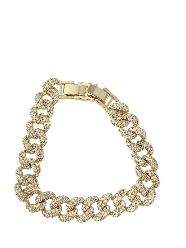 Adjustable Charm Bracelets For A Perfect Fit Big Savings CZ Link Bracelet