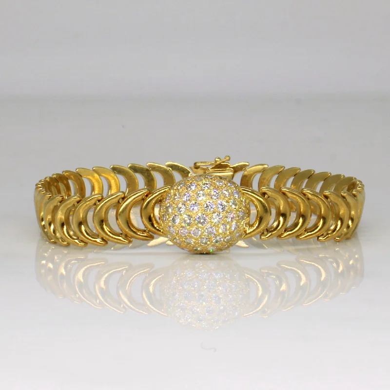 Timeless Elegance At Unbelievable Discounts Fashion Forward, Function First Diamond Dome Bracelet | 1.00ctw | 7" | Timeless Elegance At Unbelievable Discounts Fashion Forward, Function First Diamond Dome Bracelet | 1.00ctw | 7" |