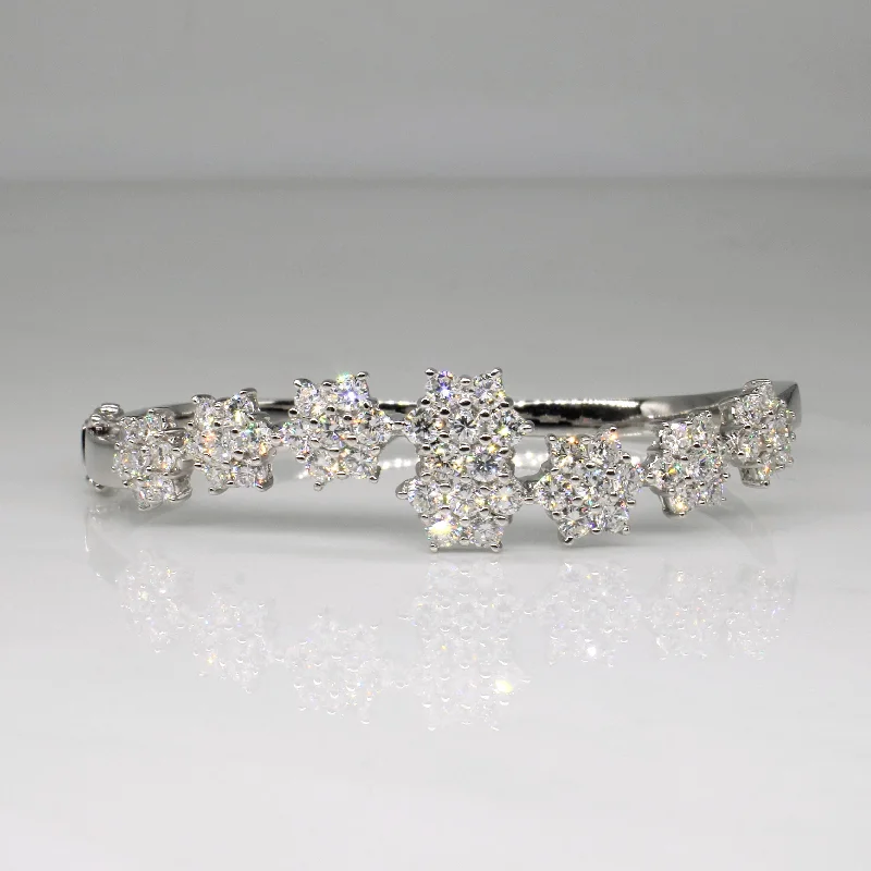Shop High-Quality Jewelry At Jaw-Dropping Discounts Boutique Styles Diamond Flower Bracelet | 3.09ctw | 7" | Shop High-Quality Jewelry At Jaw-Dropping Discounts Boutique Styles Diamond Flower Bracelet | 3.09ctw | 7" |