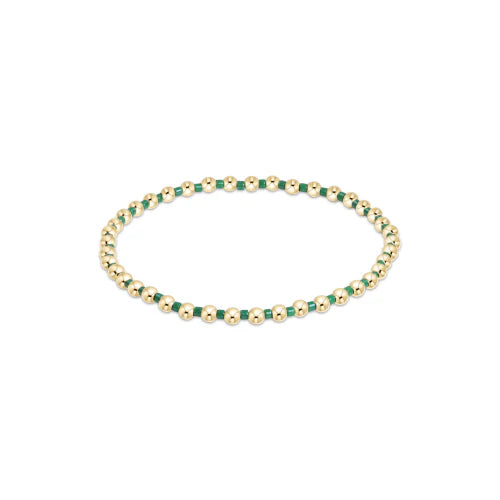 Fashion-Forward Geometric Jewelry For Contemporary Style Luxury Fashion Hope Grateful Bracelet -GREEN -by enewton Fashion-Forward Geometric Jewelry For Contemporary Style Luxury Fashion Hope Grateful Bracelet -GREEN -by enewton