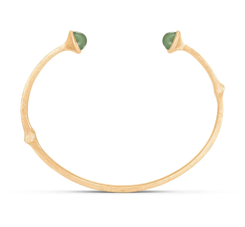 Dazzle With Discounts – Shop Jewelry On Sale Nature 18K Gold Bangle w. Serpentine