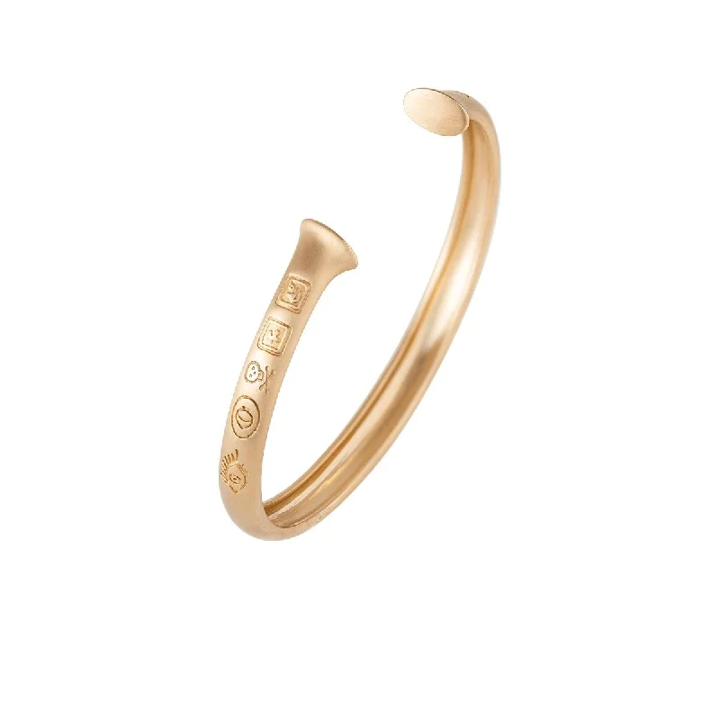 Save On Luxury Jewelry Pieces – Limited-Time Offers Julius men's 8 mm. 18K Gold Bangle