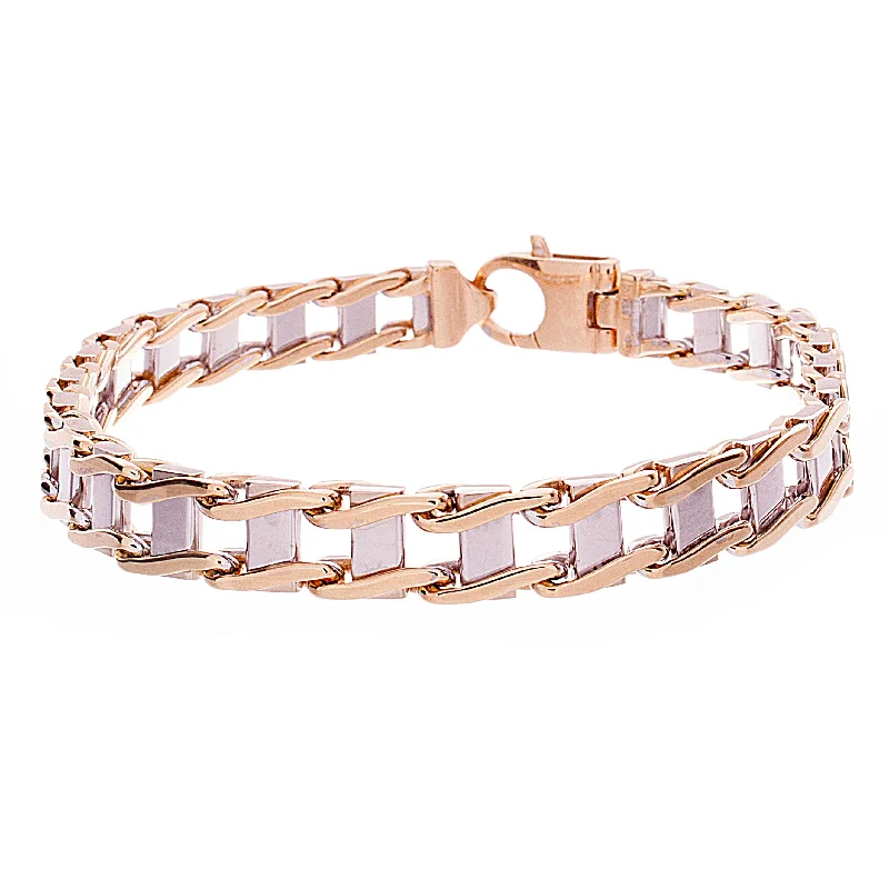 Luxury Handcrafted Jewelry For Elegant Looks Vintage Style Deals Railroad Bracelet 8" Luxury Handcrafted Jewelry For Elegant Looks Vintage Style Deals Railroad Bracelet 8"